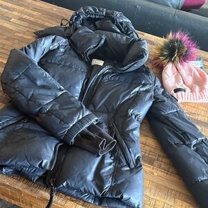 Black S13/NYC Down Jacket and Hat